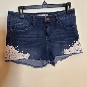 No Boundaries Denium Cutoff Shorts